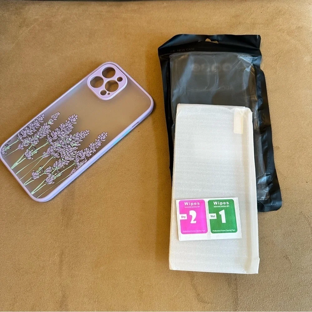Case Iphone Pro Max Lavender Flower 6.3 inch